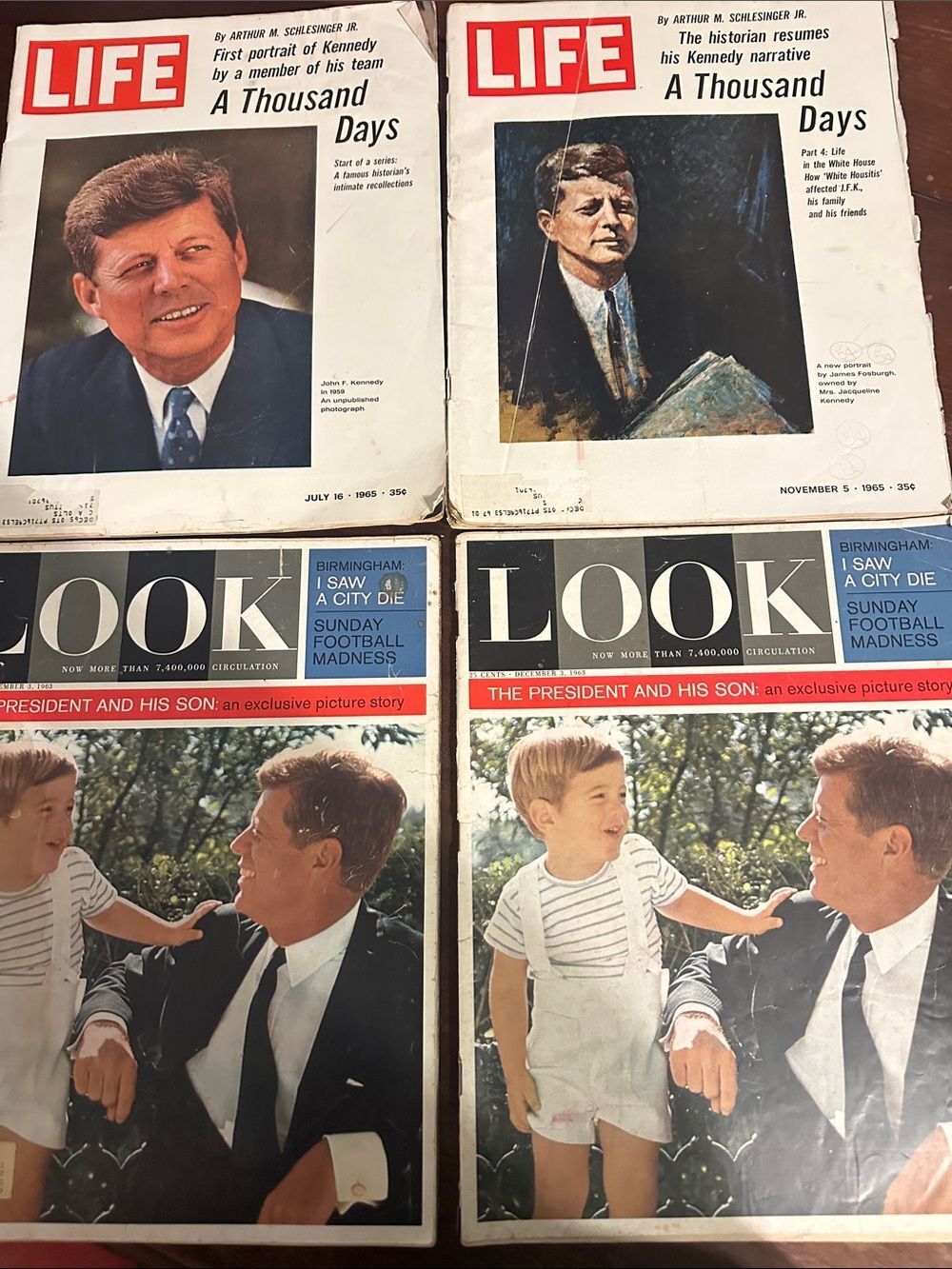 Vintage Magazines — John F. Kennedy 1965